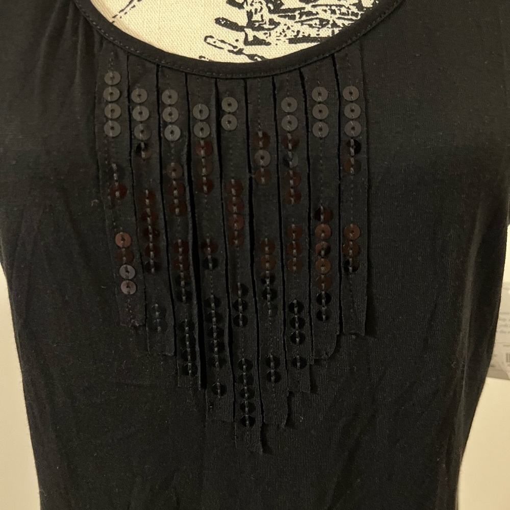 Croft & Barrow Black Dressy Tank Too